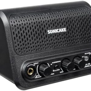 SONICAKE Amplificatore per chitarra Mini Combo Amp Bluetooth con canali Clean e Overdrive Triangle